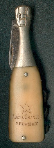 Mot et Chandon - Long. Tot. ouv. : 17cm - Long. Lame : 5cm - Larg. Lame :  1cm