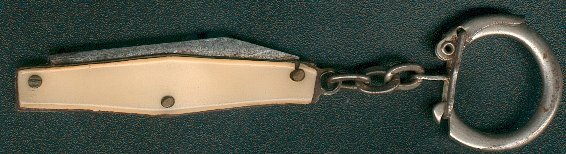 Bretagne - Long. Tot. ouv. : 9,5cm - Long. Lame : 4cm - Larg. Lame :  0,8cm