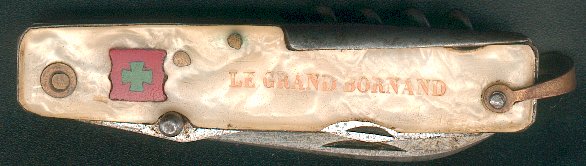 Le Grand Bornand -  - Long. Tot. ouv. : ?cm - Long. Lame : 6,5cm - Larg. Lame :  1,4cm